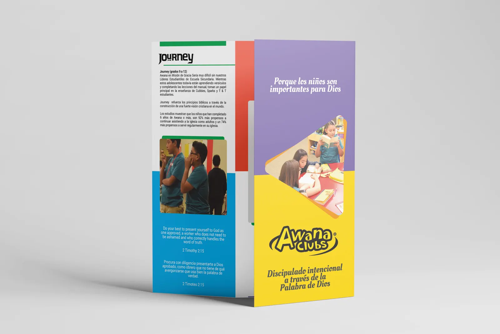 Brochure design: Awana.Webp