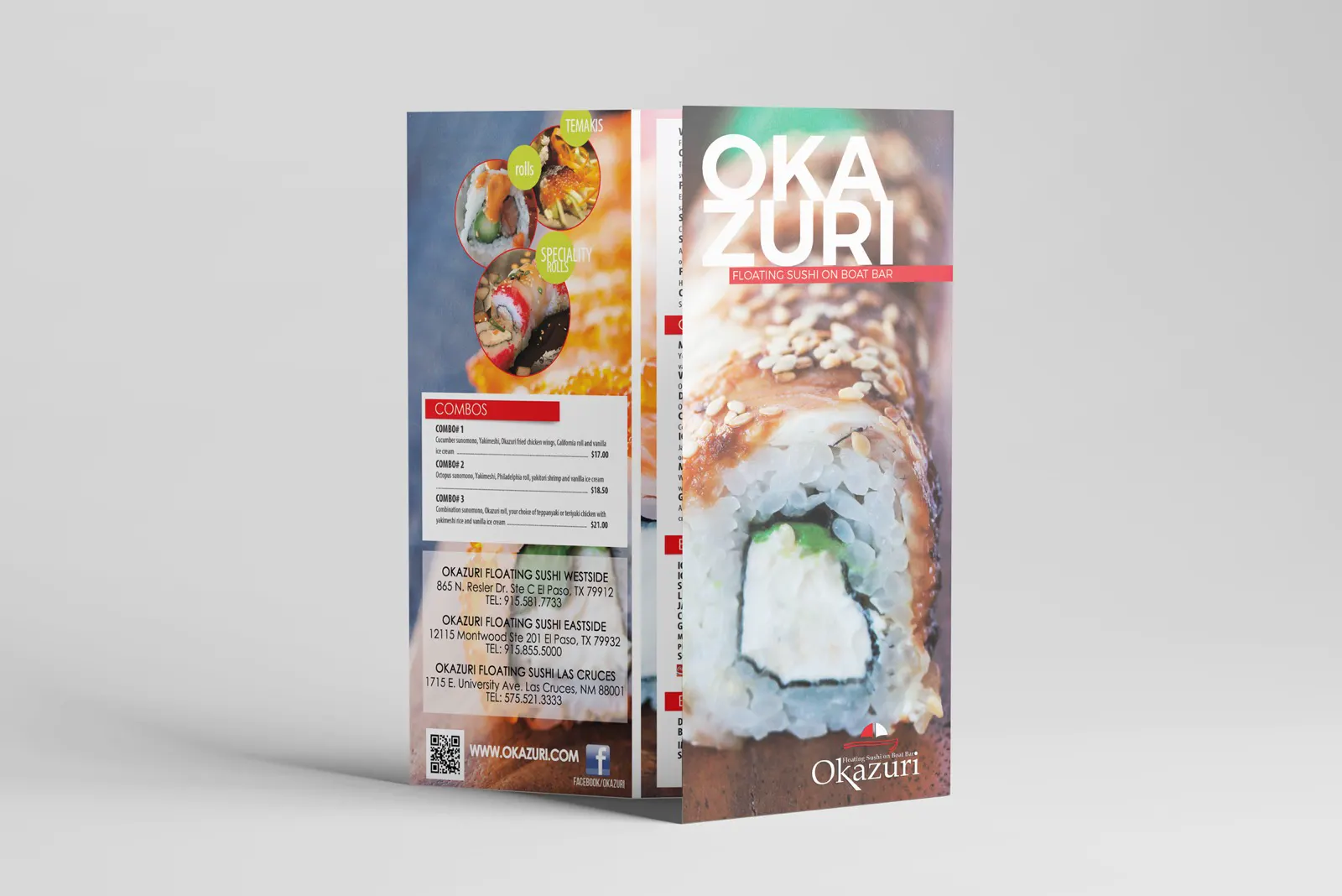 Brochure design: Okazuri.Webp