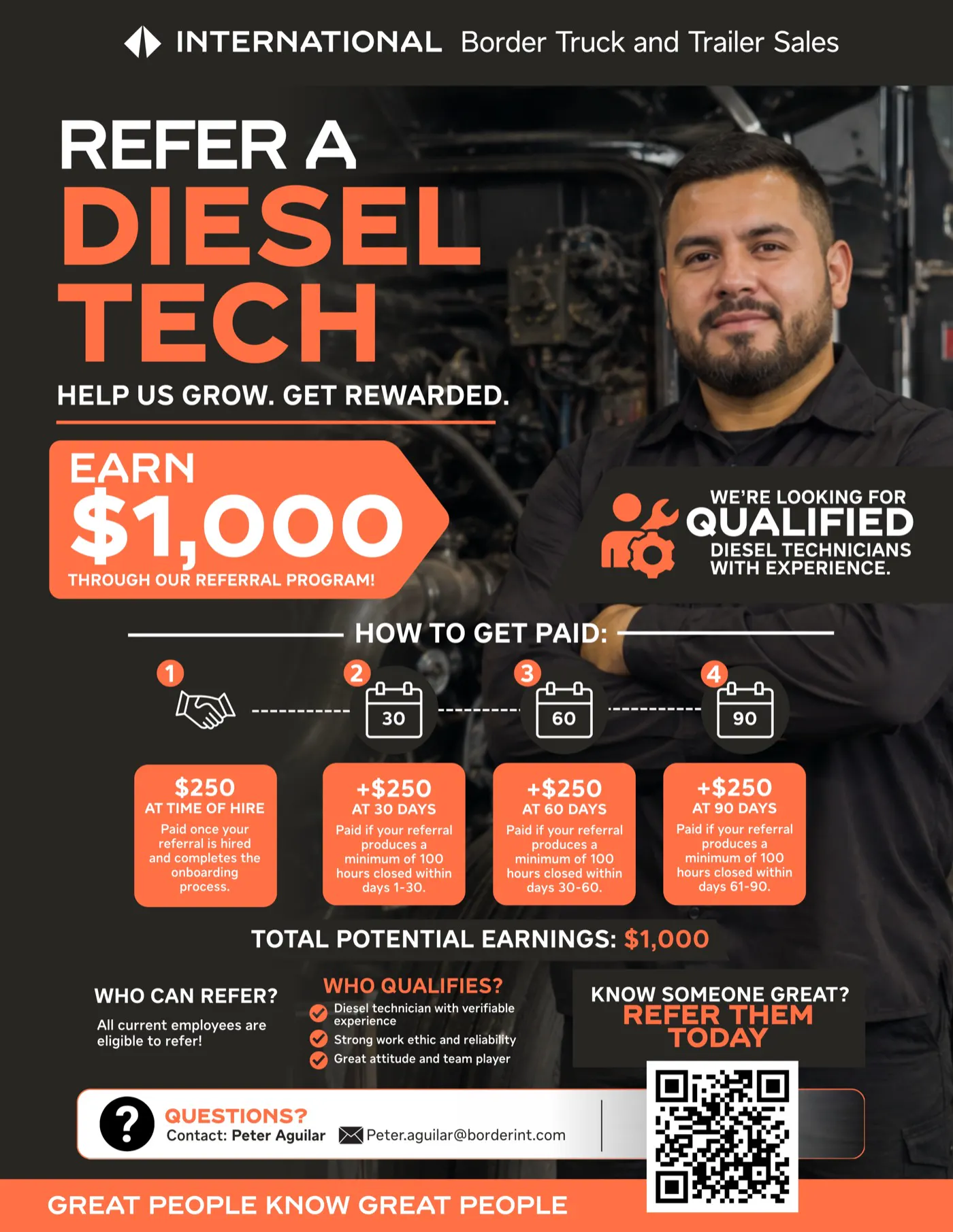 Border International: Border International Refer A Diesel Tech 2 1.Webp