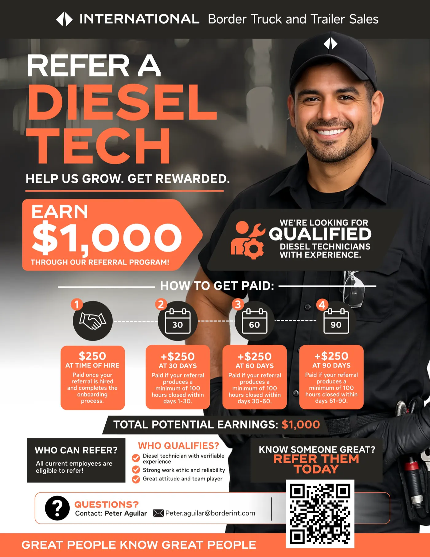 Border International: Border International Refer A Diesel Tech 4.Webp