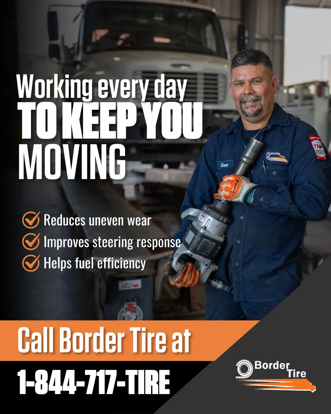 Border Tire · Keeping You Moving