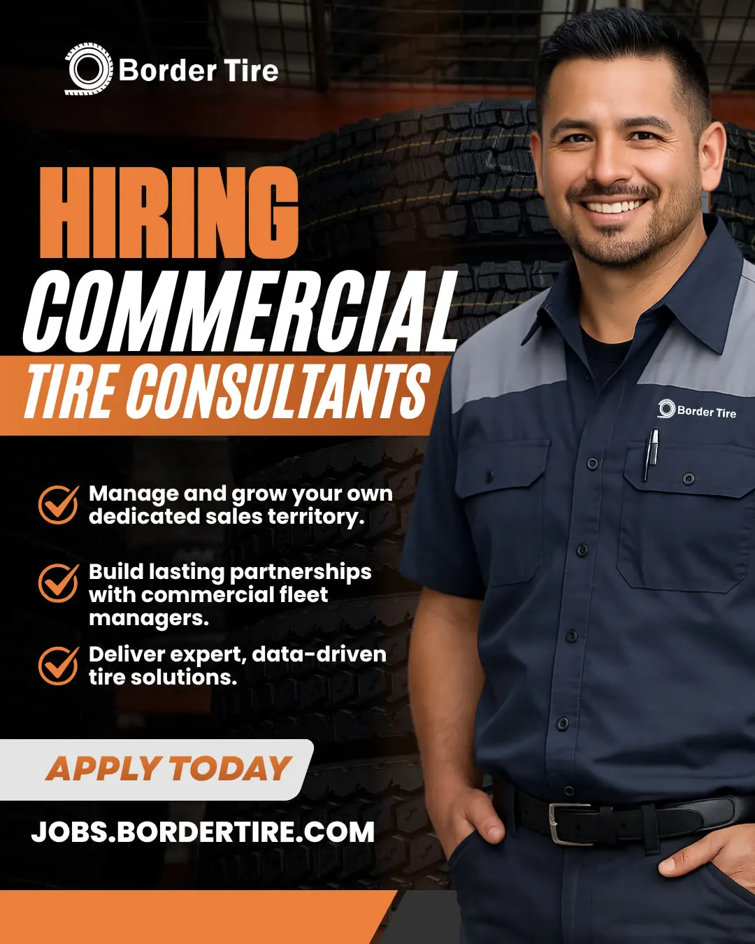 Border Tire · Keeping You Moving · piece 5