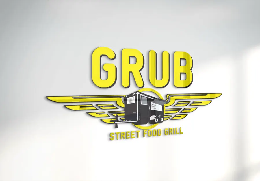 Logo design: Grub.Webp